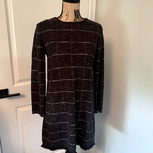 Massimo Dutti Tweed-like Dress, size Small - Picture 1 of 11